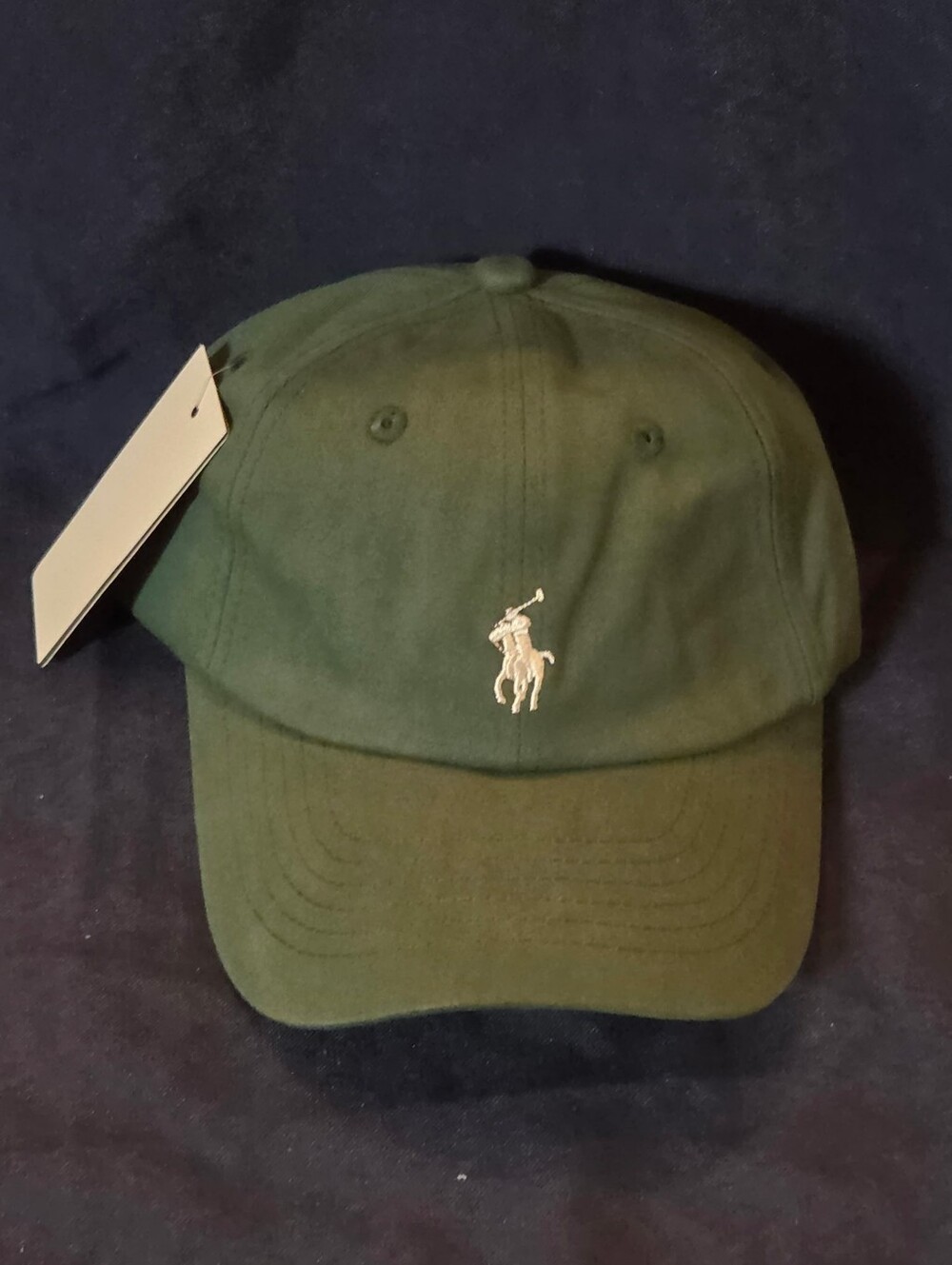 Polo by Ralph Lauren Green Polo Pony Cotton Cap